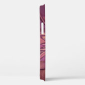 Abstracte moderne bloemfractale kunst beskleuren Case-Mate iPhone case (Achterkant / Rechts)
