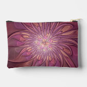 Abstracte moderne bloemfractale kunst beskleuren etui (Achterkant)