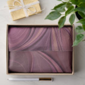 Abstracte moderne bloemfractale kunst Bessenkleure Tissuepapier (Geschenk)