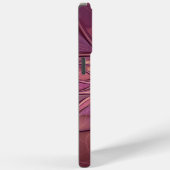 Abstracte Moderne Bloemige Fractale Bessenkleuren Case-Mate iPhone Case (Achterkant / Rechts)