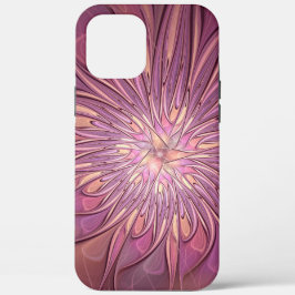 Abstracte moderne bloemige fractale kunst bes kleu Case-Mate iPhone case