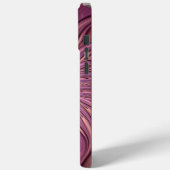 Abstracte moderne bloemige fractale kunst bes kleu Case-Mate iPhone case (Achterkant / Links)