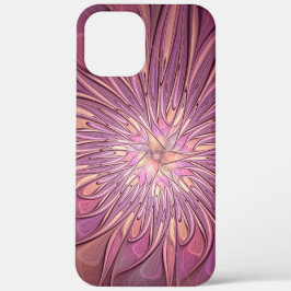 Abstracte moderne bloemige fractale kunst bes kleu Case-Mate iPhone case