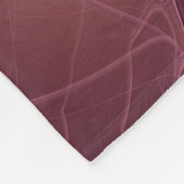 Abstracte moderne bloemige fractale kunst bes kleu fleece deken (Hoek)
