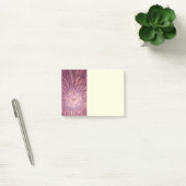 Abstracte moderne bloemige fractale kunst bes kleu post-it® notes (Kantoor)