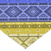 Abstracte moderne decoratieve geometrische pleiste tafelkleed (Gekanteld)