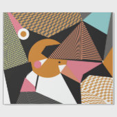 Abstracte moderne driehoeken achtergrondpatroon il cadeaupapier (Vlak)