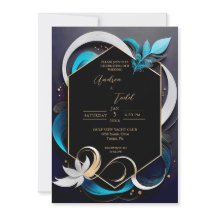 Abstracte moderne elegante blauwgroen, witte, goud