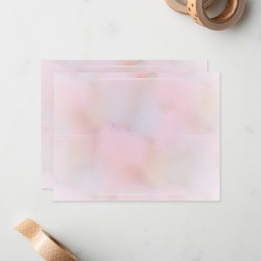 Abstracte moderne elegante kleuren blanco Sjabloon (Voorkant / Achterkant in situ)