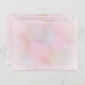 Abstracte moderne elegante kleuren blanco Sjabloon (Voorkant / Achterkant)