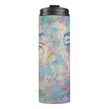 Abstracte moderne "Fancy" thermische tuimelaar