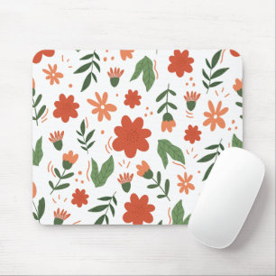 Abstracte moderne Floral Muismat