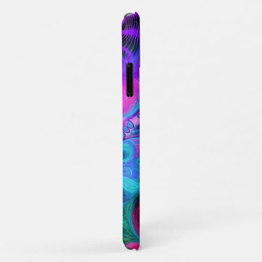 Abstracte moderne Fluid Art Case-Mate iPhone Case (Achterkant/rechts)