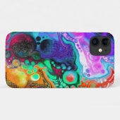 Abstracte moderne Fluid Art Case-Mate iPhone Case (Achterkant (horizontaal))