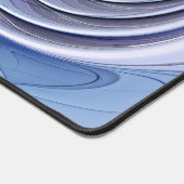 Abstracte moderne Fractal Art Lavendel blauw Bureaumat (Hoek)