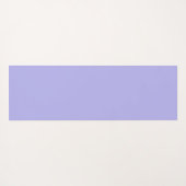 Abstracte moderne Fractal Art Lavendel blauw Yogamat (Achterkant (horizontaal))