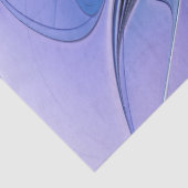 Abstracte moderne fractale kunst lavendelblauw tissuepapier (Detail)