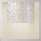 Abstracte moderne geometrische binaire cyber poster (Voorkant)