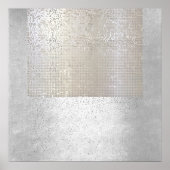 Abstracte moderne geometrische binaire cyber poster (Voorkant)