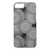 Abstracte moderne geometrische cirkels rond vormen Case-Mate iPhone case (Achterkant)