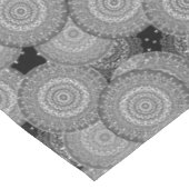 Abstracte moderne geometrische cirkels rond vormen tafelkleed (Gekanteld)