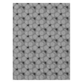 Abstracte moderne geometrische cirkels rond vormen tafelkleed (Voorkant)