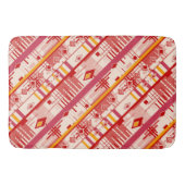 Abstracte moderne geometrische elementen van het o badmat (Voorkant)