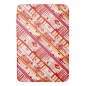 Abstracte moderne geometrische elementen van het o badmat (Voorkant Verticaal)