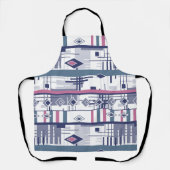 Abstracte moderne geometrische elementen van het o schort (Voorkant)