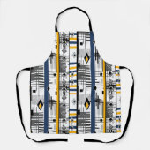 Abstracte moderne geometrische elementen van het o schort (Voorkant)