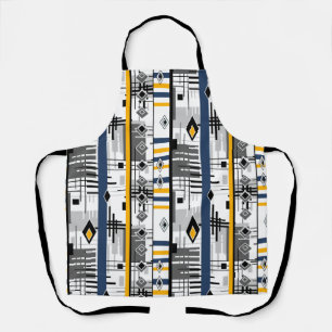 Abstracte moderne geometrische elementen van het o schort
