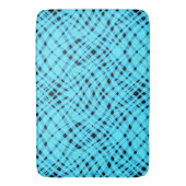 Abstracte moderne geometrische heldere gestreepte  badmat (Voorkant Verticaal)