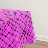 Abstracte moderne geometrische heldere gestreepte tafelkleed (Voorbeeld)