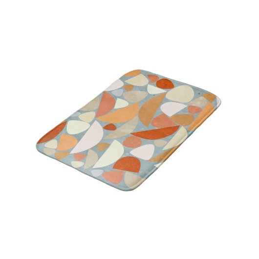 Abstracte moderne geometrische kunst badmat (Gekanteld)