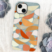 Abstracte moderne geometrische kunst Case-Mate iPhone case