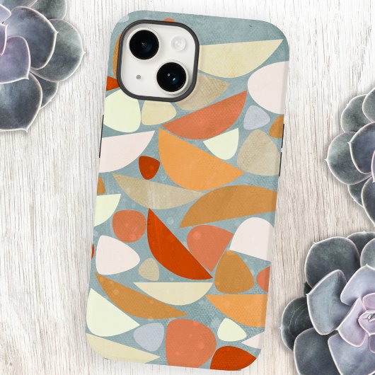 Abstracte moderne geometrische kunst Case-Mate iPhone case