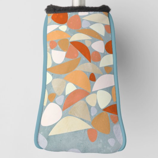 Abstracte moderne geometrische kunst golfheadcover (Draai 90)