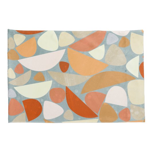 Abstracte moderne geometrische kunst kussensloop (Achterkant-Rechts)