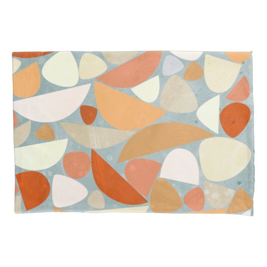 Abstracte moderne geometrische kunst kussensloop (Voorkant-Links)