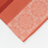 Abstracte moderne geometrische sierretratale pleis fleece deken (Hoek)