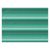 Abstracte moderne geometrische sierretratale pleis tafelkleed (Voorkant (Horizontaal))