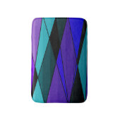 Abstracte moderne geometrische vormen driehoeken r badmat (Voorkant Verticaal)