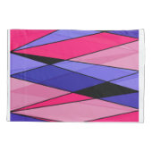 Abstracte moderne geometrische vormen driehoeken r kussensloop (Achterkant)