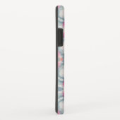 Abstracte moderne geometrische vormgeving blauw Case-Mate iPhone case (Achterkant/rechts)