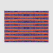 Abstracte moderne gespiegelde duellerende lintlijn tissuepapier (Voorkant)
