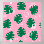 Abstracte moderne hedendaagse hipster geometrie se poster (Voorkant)