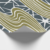 Abstracte moderne illustratie uit de midden eeuw - cadeaupapier (Hoek)