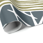 Abstracte moderne illustratie uit de midden eeuw - cadeaupapier (Rol Hoek)