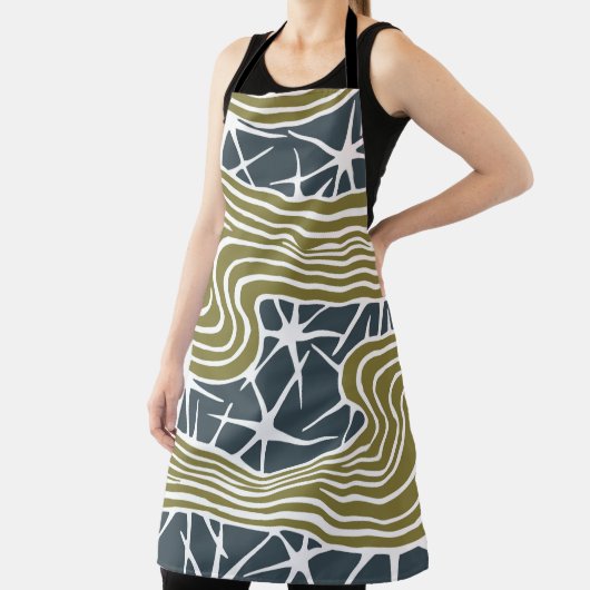 Abstracte moderne illustratie uit de midden eeuw - schort (Insitu)