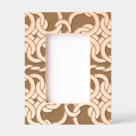 Abstracte moderne Keltische knoop Elegante chique  Gegraveerde Lijstjes